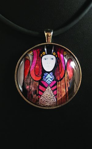 my inner witch | Temperance pendant tarot jewellery from Aquarian Tarot mystical and spiritual wearable art