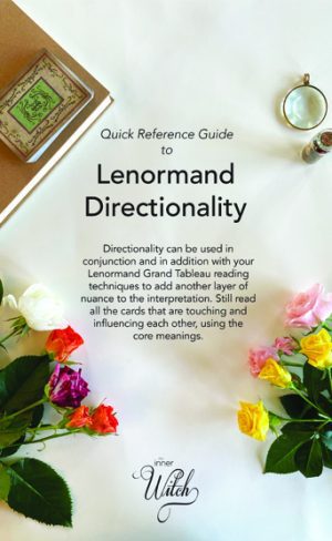 My Inner Witch Quick Reference Guide to Lenormand Directionality